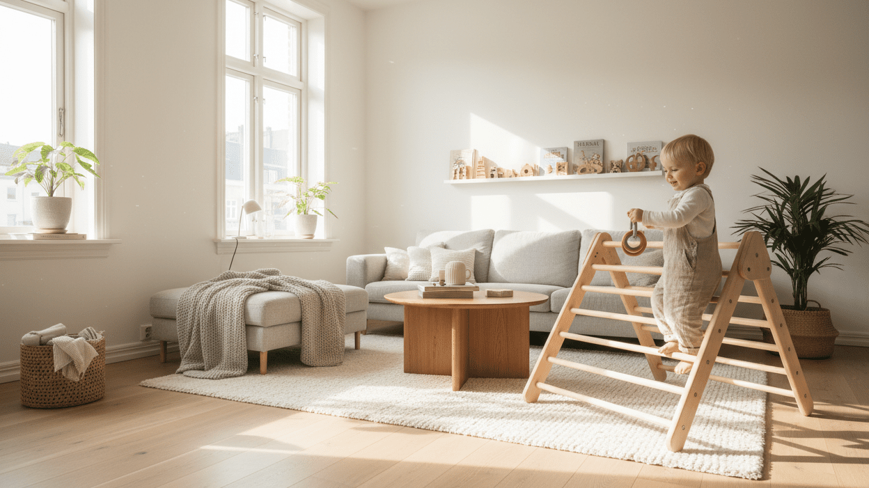 Setting Up a Pikler Play Space: Room-by-Room Guide for Small European Homes - AlmaVidaKids