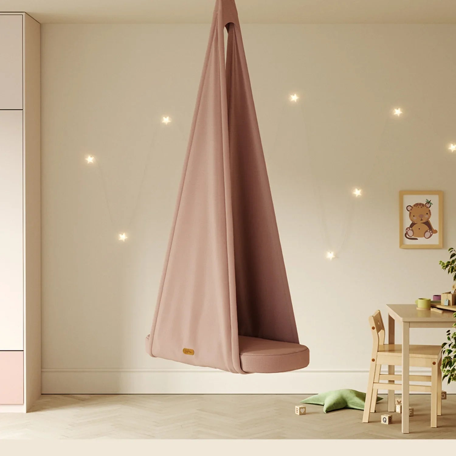Play and Chill Swing in children's room - Jupiduu Play and Chill Swing - AlmaVidaKids