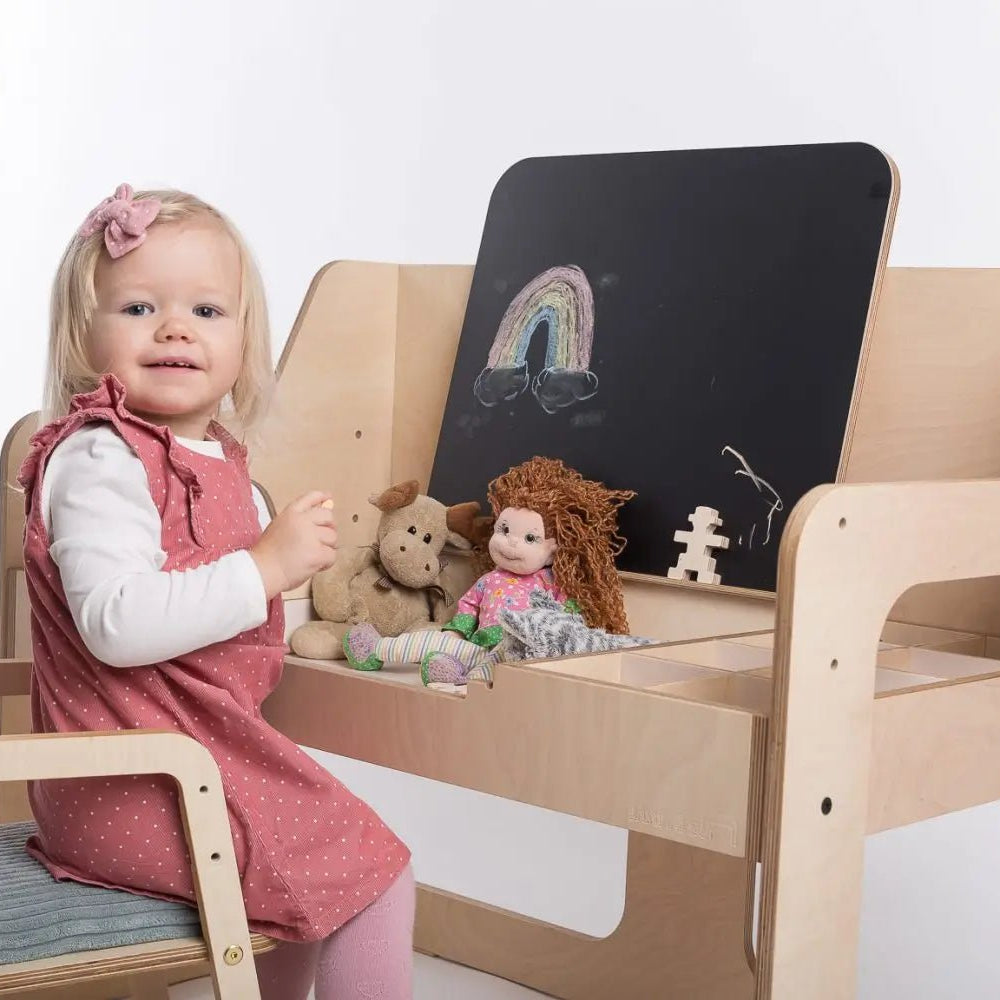 Adjustable Children Table and Chair set Luula - AlmaVidaKids