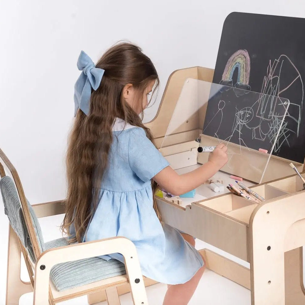 Adjustable Children Table and Chair set Luula - AlmaVidaKids