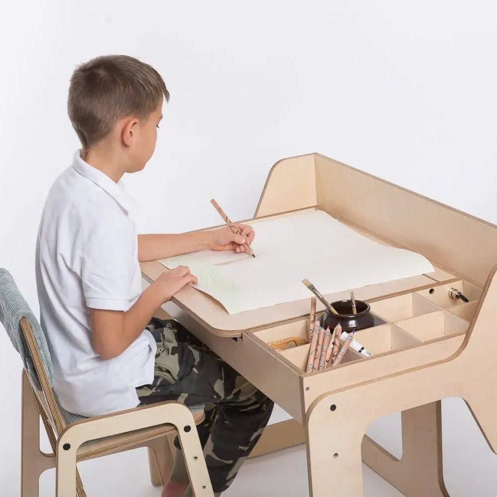 Adjustable Children Table and Chair set Luula - AlmaVidaKids