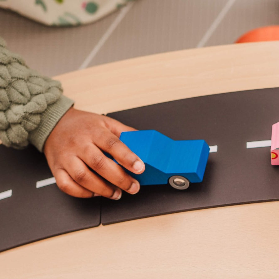 Back and Forth car Blue - AlmaVidaKids