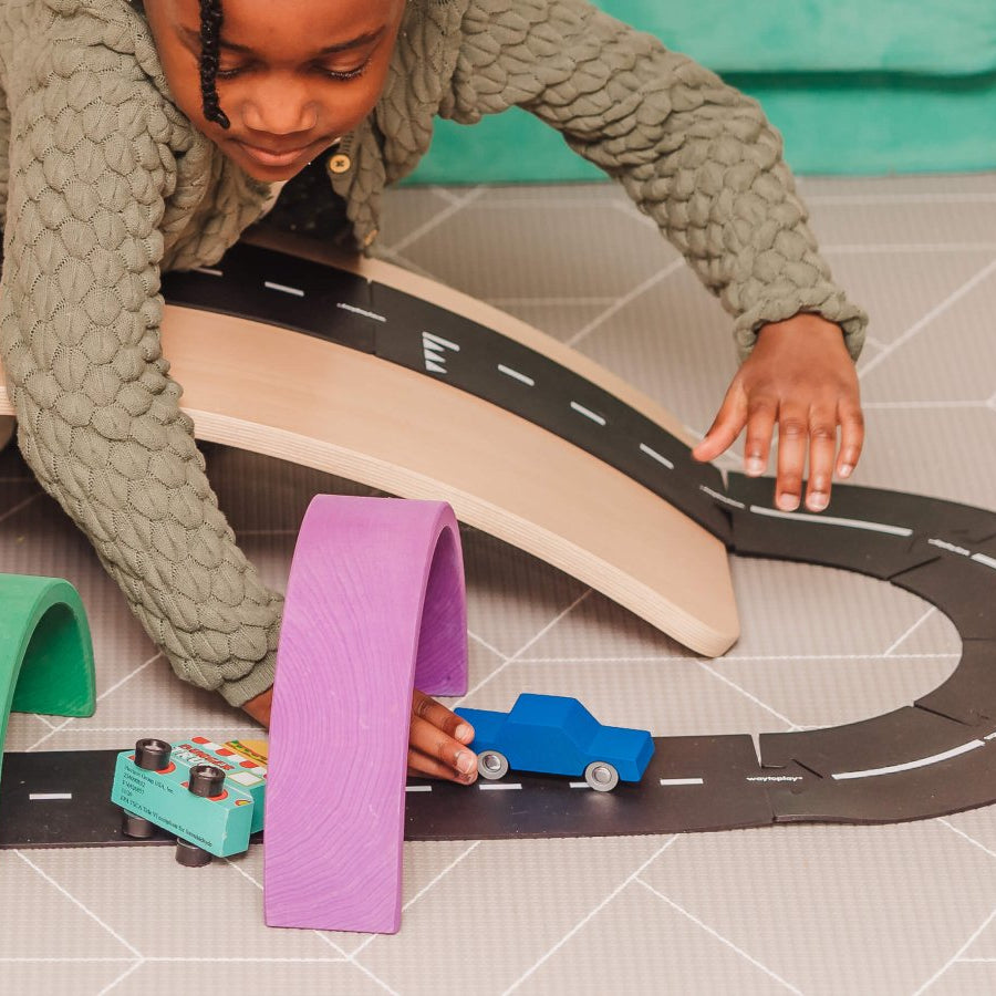 Back and Forth car Blue - AlmaVidaKids