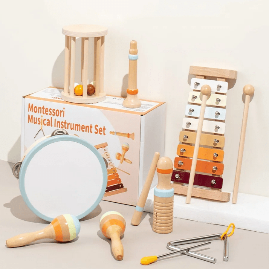 Infant Bell™ - Zachte Geluiden - Montessori Muzikale Instrumenten - AlmaVidaKids