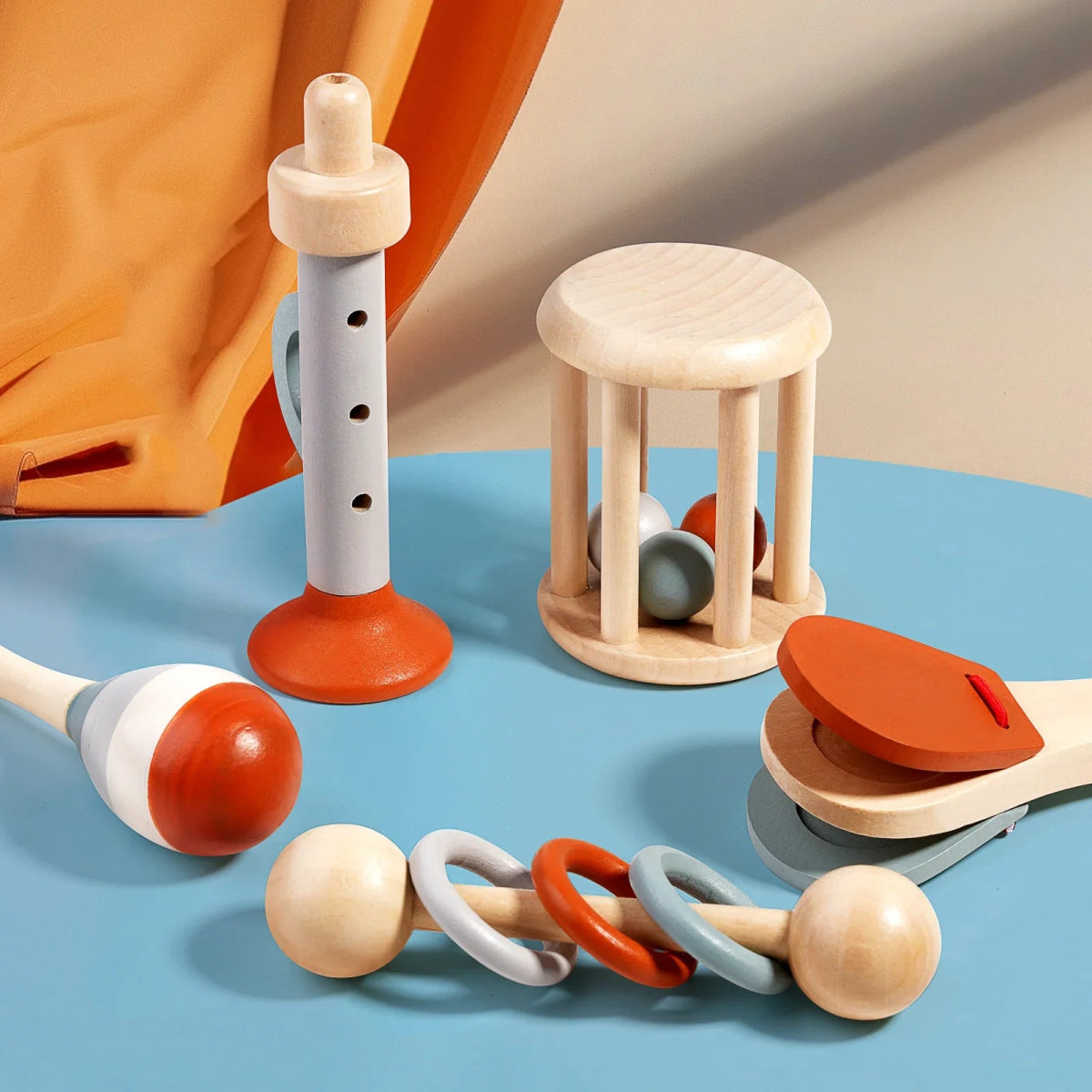 Infant Bell™ - Zachte Geluiden - Montessori Muzikale Instrumenten - AlmaVidaKids