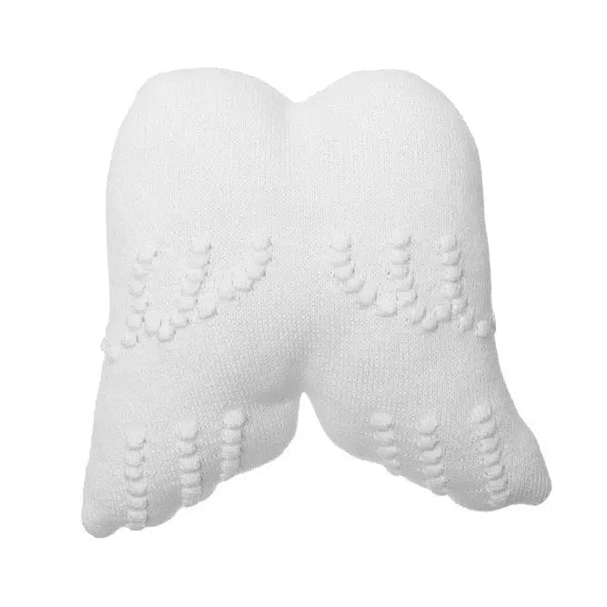 Knitted Cushion Angel Wings - AlmaVidaKids