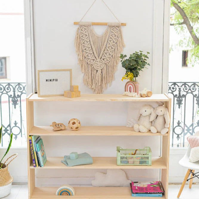 Large Montessori Bookcase - AlmaVidaKids