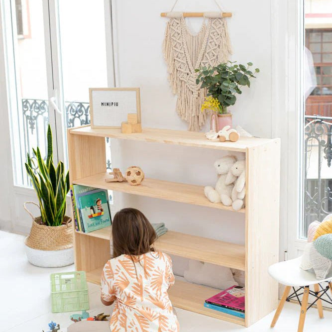 Large Montessori Bookcase - AlmaVidaKids