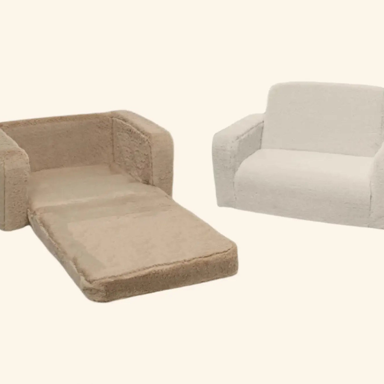 Lumi Chair Bunny – 2 - in - 1 Kids Chair and Nap Mattress - AlmaVidaKids