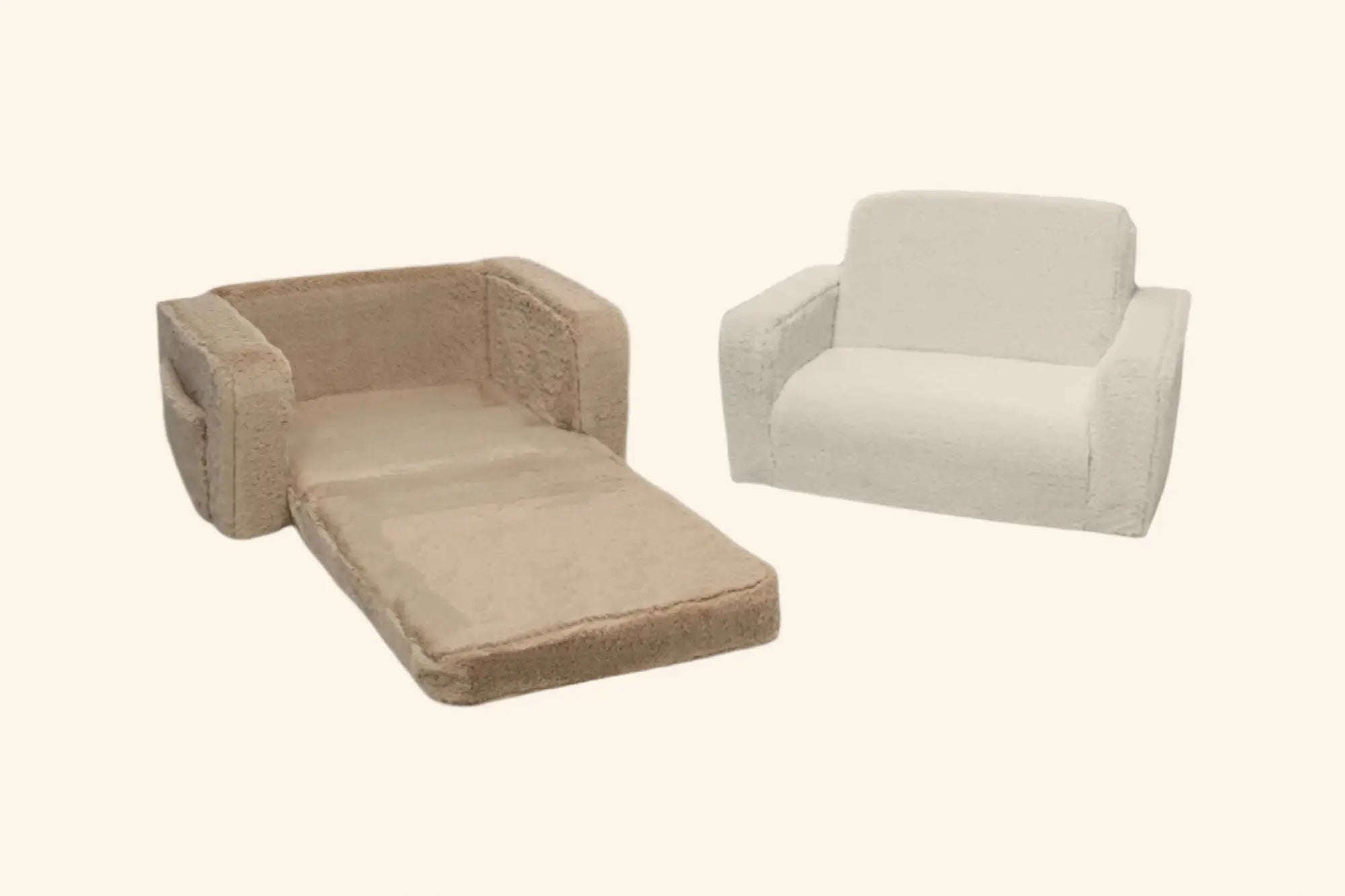 Lumi Chair Bunny – 2 - in - 1 Kids Chair and Nap Mattress - AlmaVidaKids