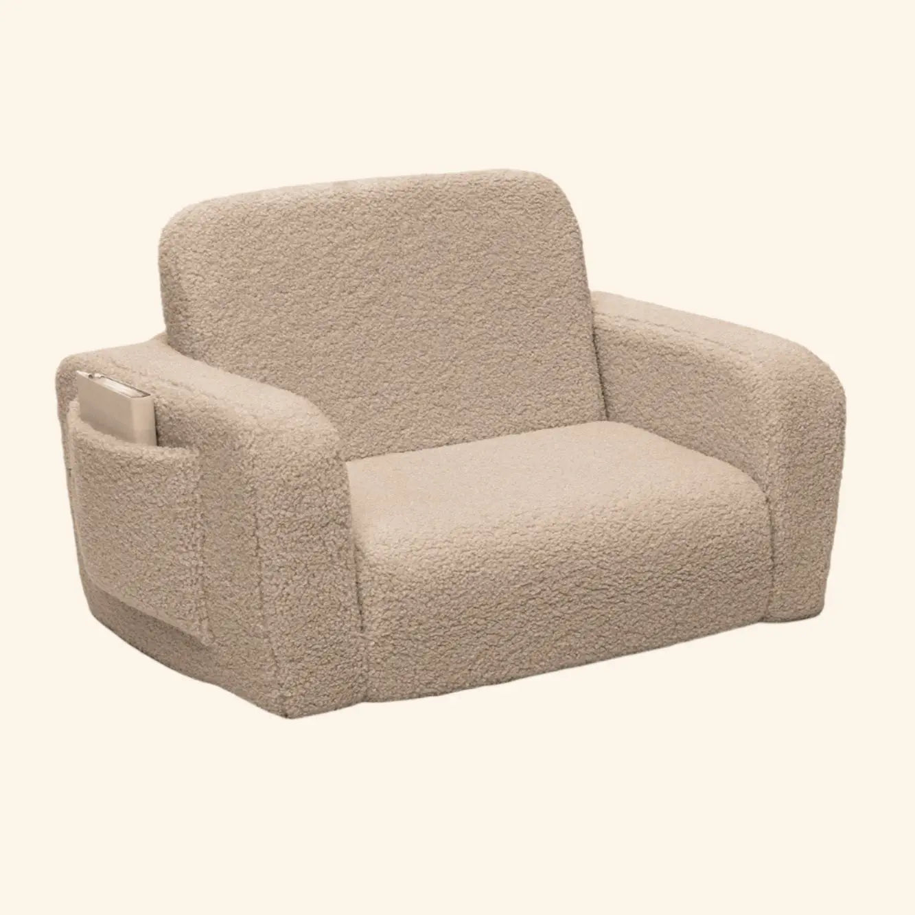 Lumi Chair Teddy – 2 - in - 1 Chair and Nap Mattress - AlmaVidaKids