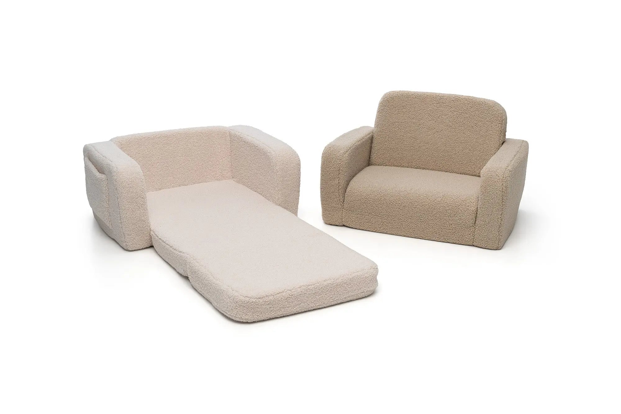 Lumi Chair Teddy – 2 - in - 1 Chair and Nap Mattress - AlmaVidaKids