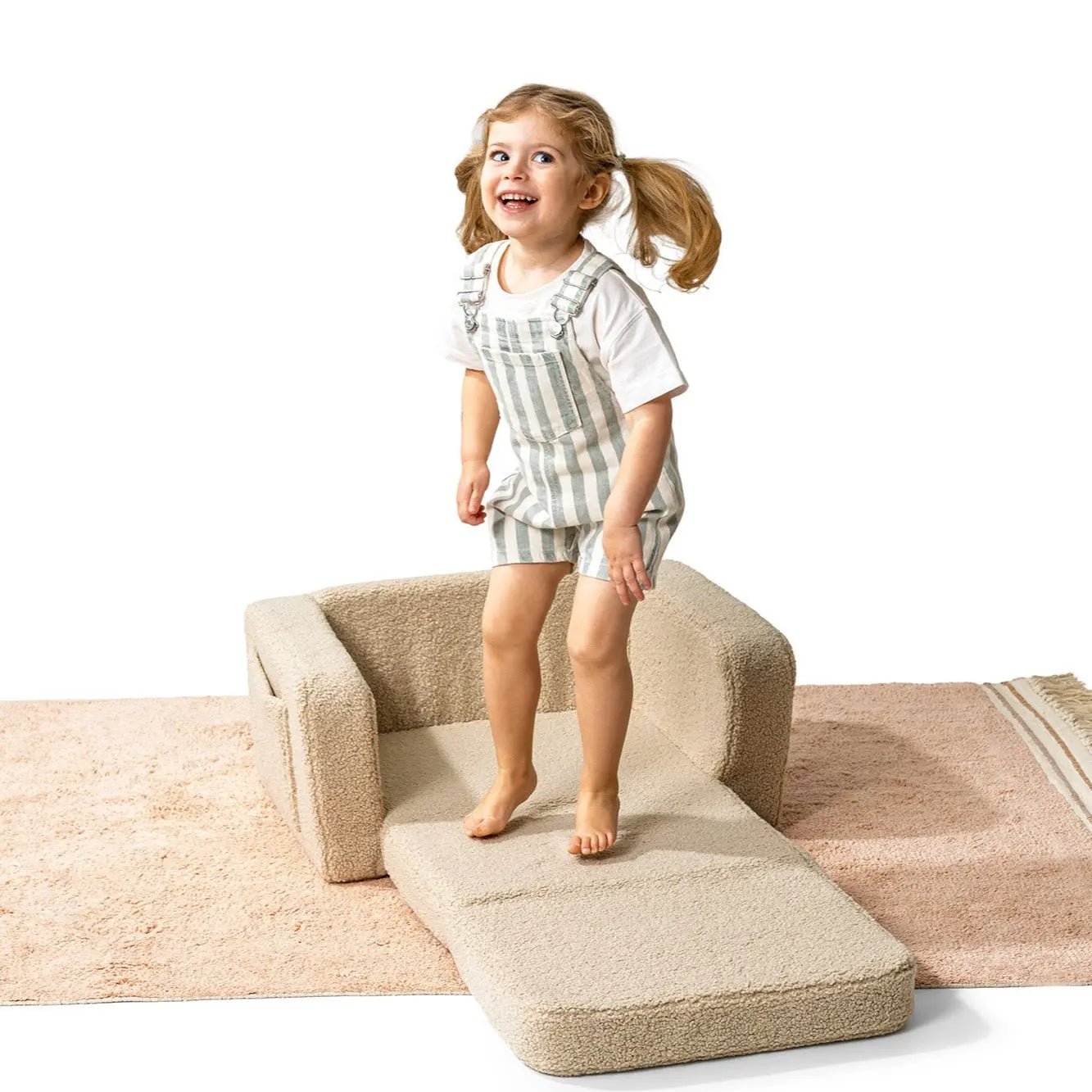 Lumi Chair Teddy – 2 - in - 1 Chair and Nap Mattress - AlmaVidaKids