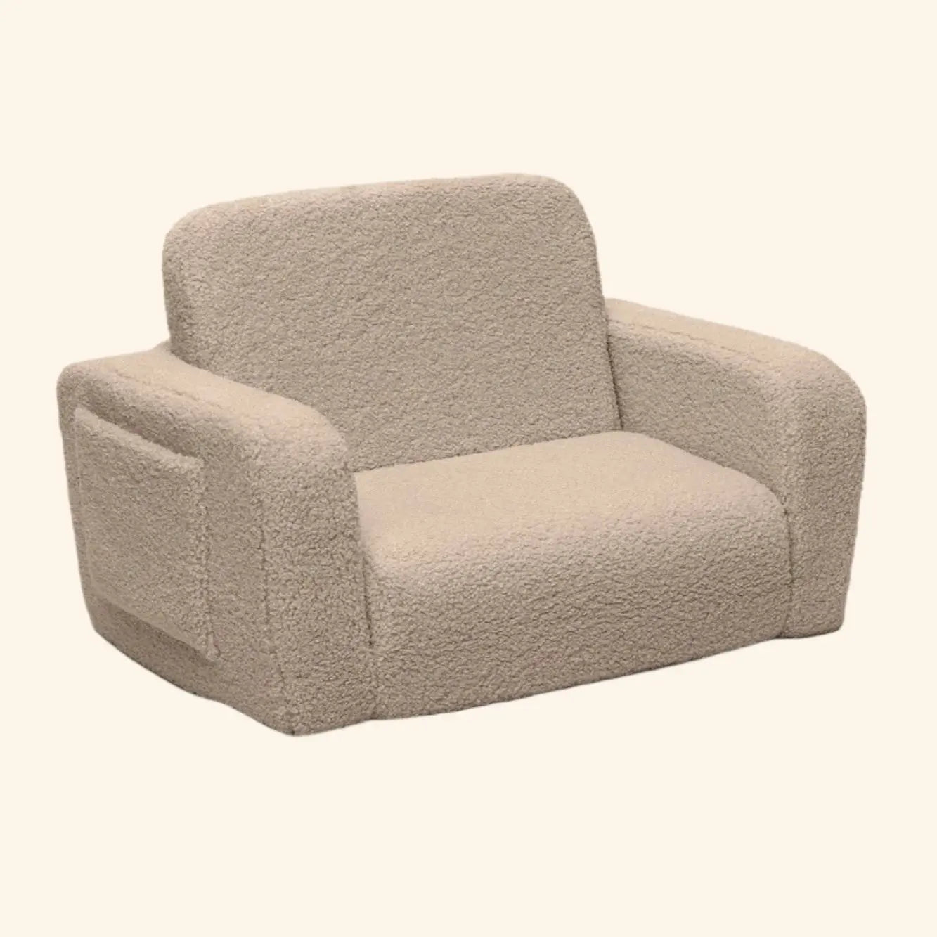 Lumi Chair Teddy – 2 - in - 1 Chair and Nap Mattress - AlmaVidaKids