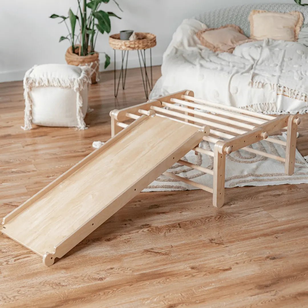 MOPITRI® 4 - segment Modifiable Climbing Pikler Triangle - AlmaVidaKids