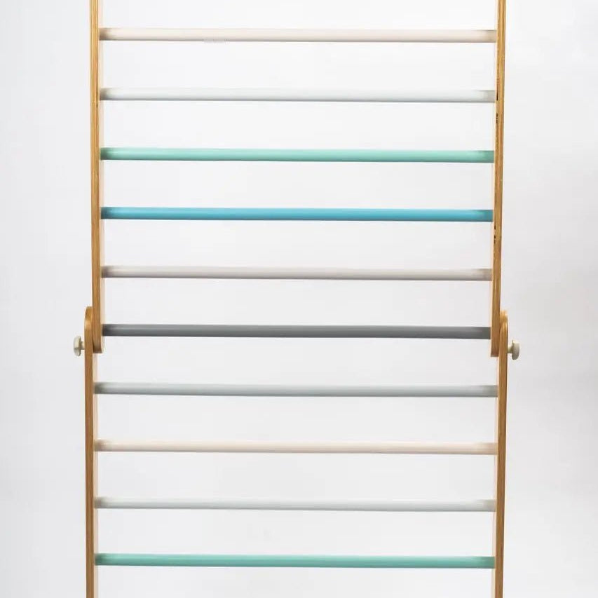 Pikler climbing triangle & climber (swedish) wall - AlmaVidaKids