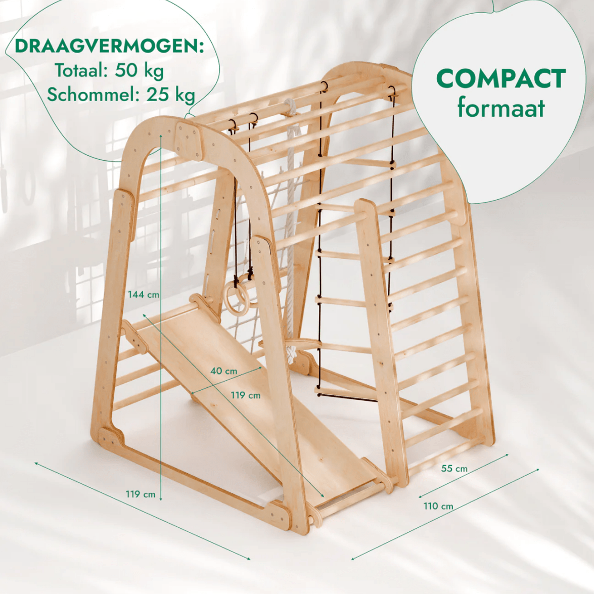 Playground | Swings Set | Slide Board - AlmaVidaKids