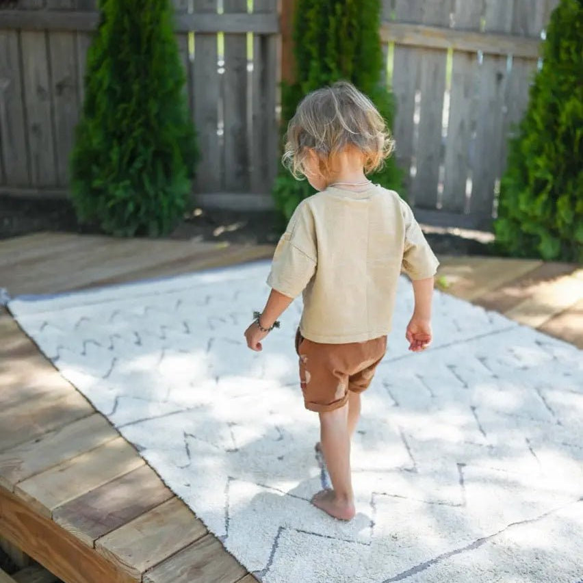 Rugcycled Washable Rug Azteca - AlmaVidaKids