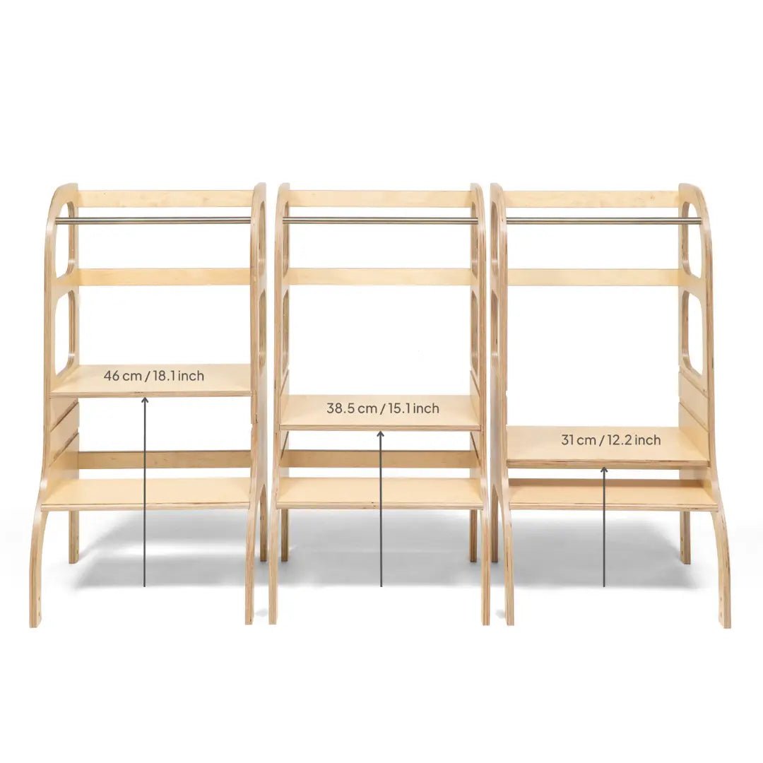 STEP UP • Adjustable learning tower - AlmaVidaKids