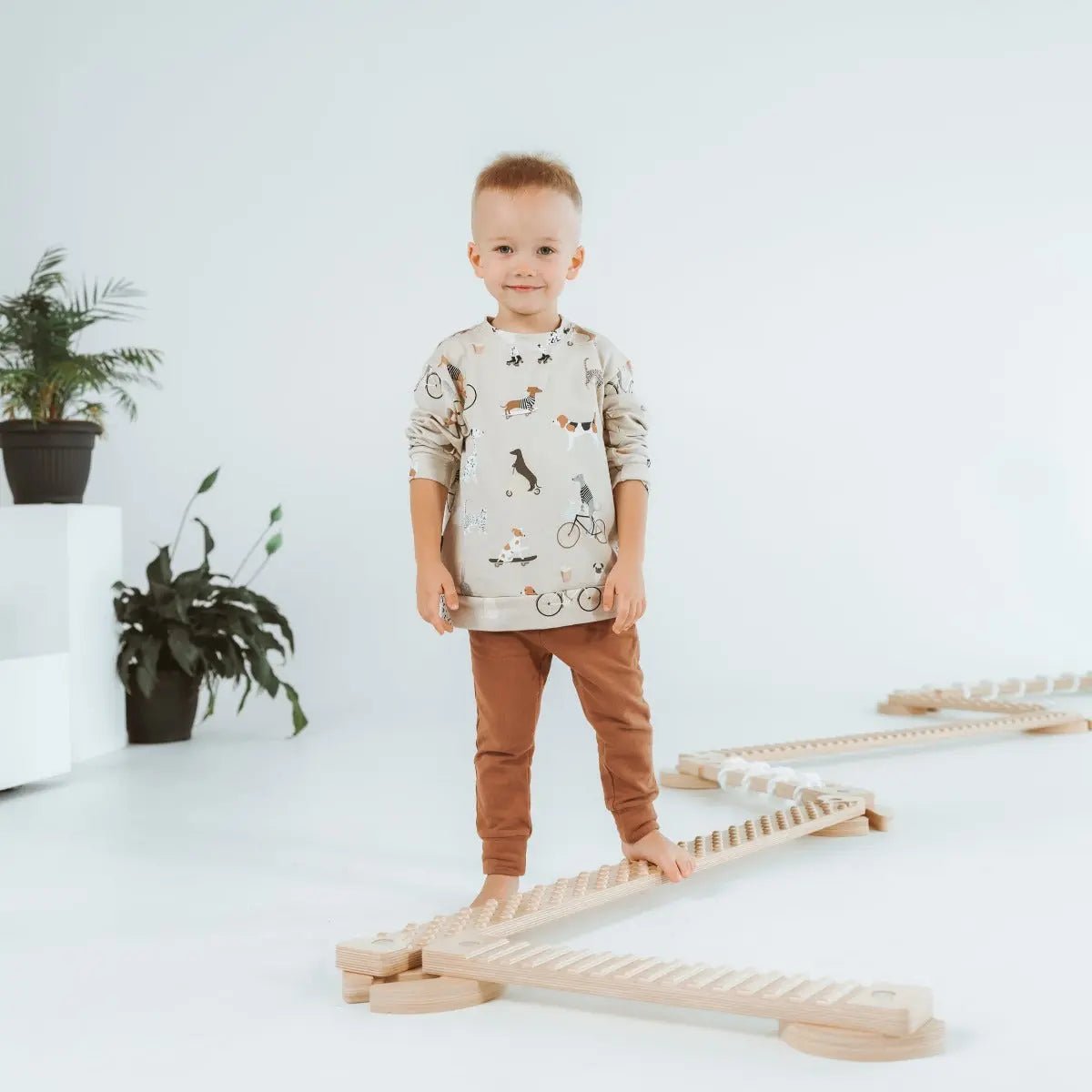 TipiToo® • Balance beam 3 or 6 piece set - AlmaVidaKids