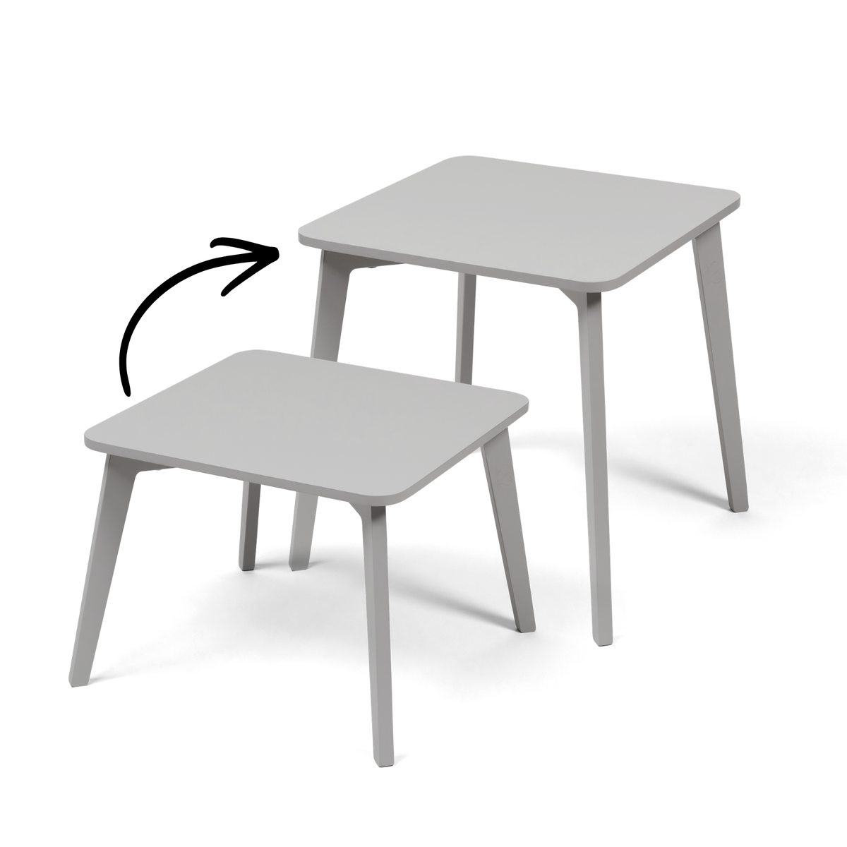 TULLA toddler table detail for child-sized furniture setup — AlmaVidaKids