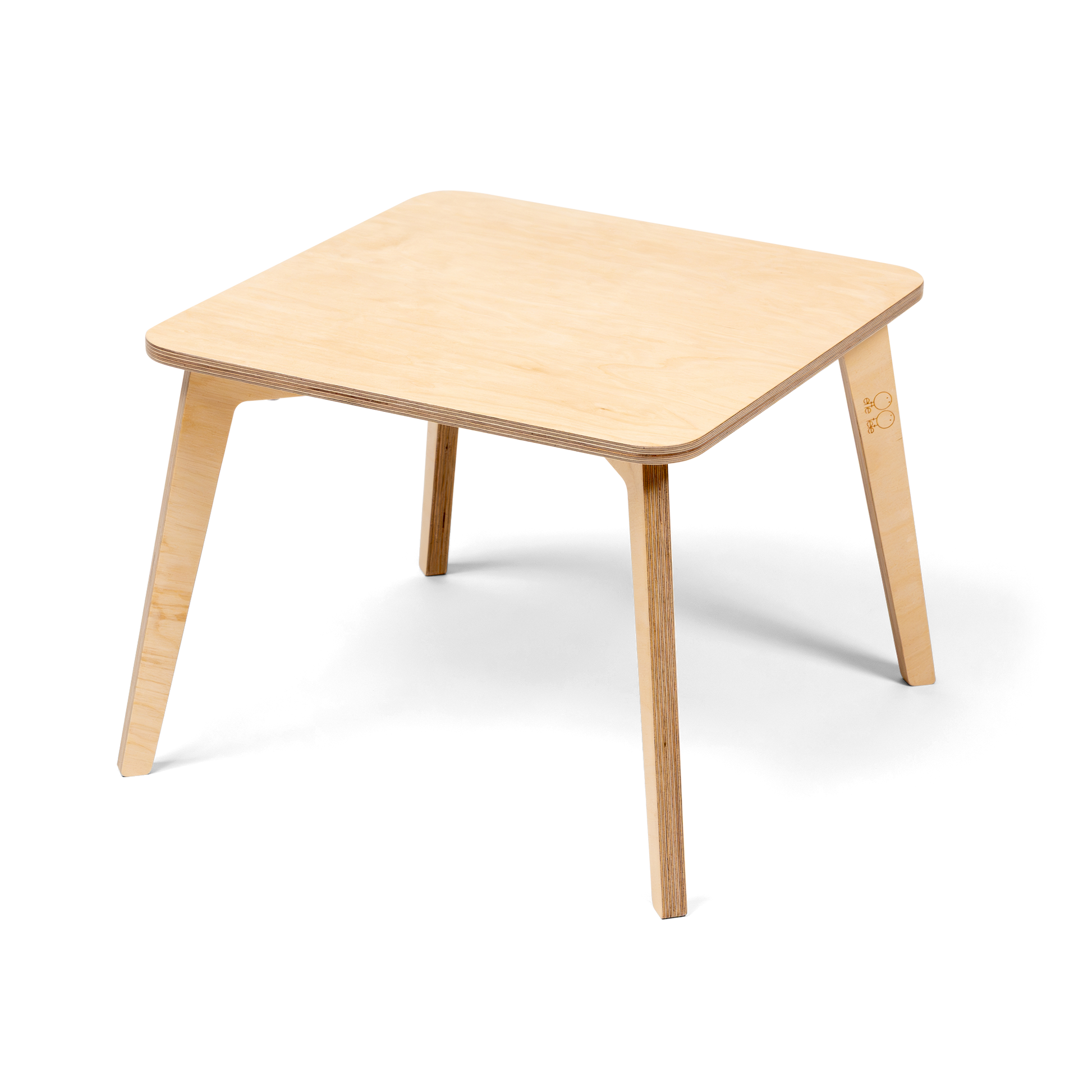 Wooden height-extendable toddler table with short legs - TULLA Kids Table - AlmaVidaKids