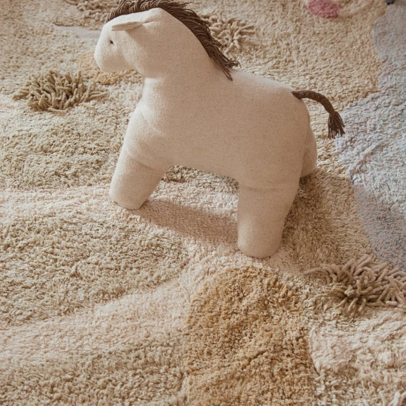 Washable Play Rug | Path of Nature - AlmaVidaKids