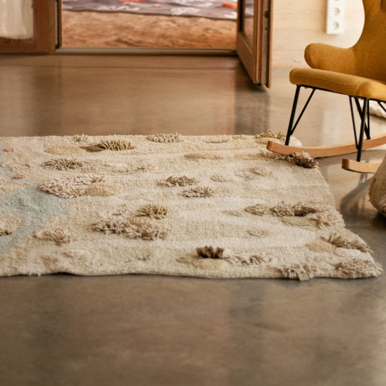 Washable Play Rug | Path of Nature - AlmaVidaKids