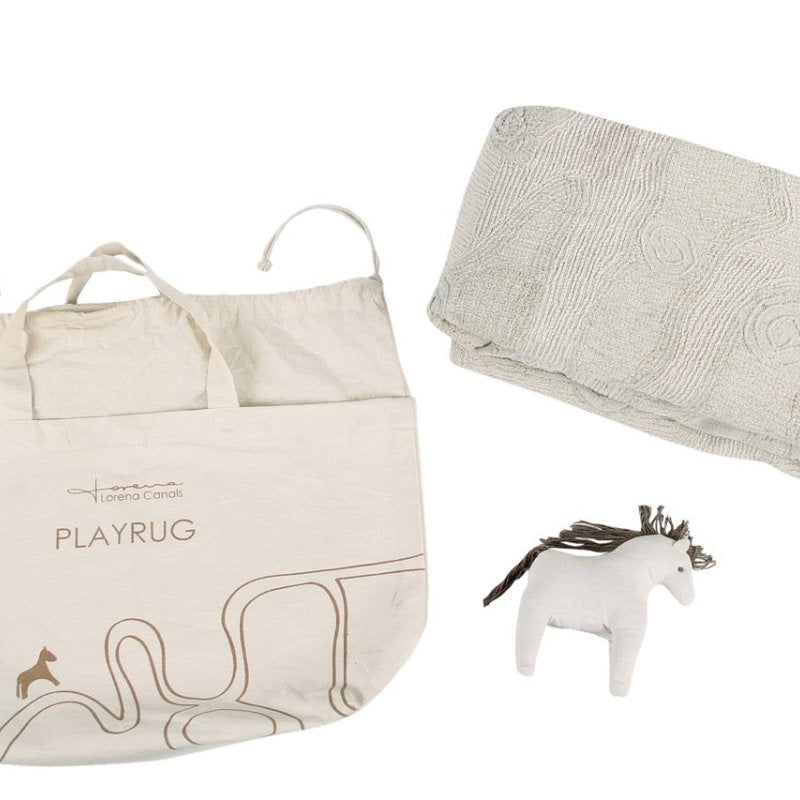 Washable Play Rug | Path of Nature - AlmaVidaKids