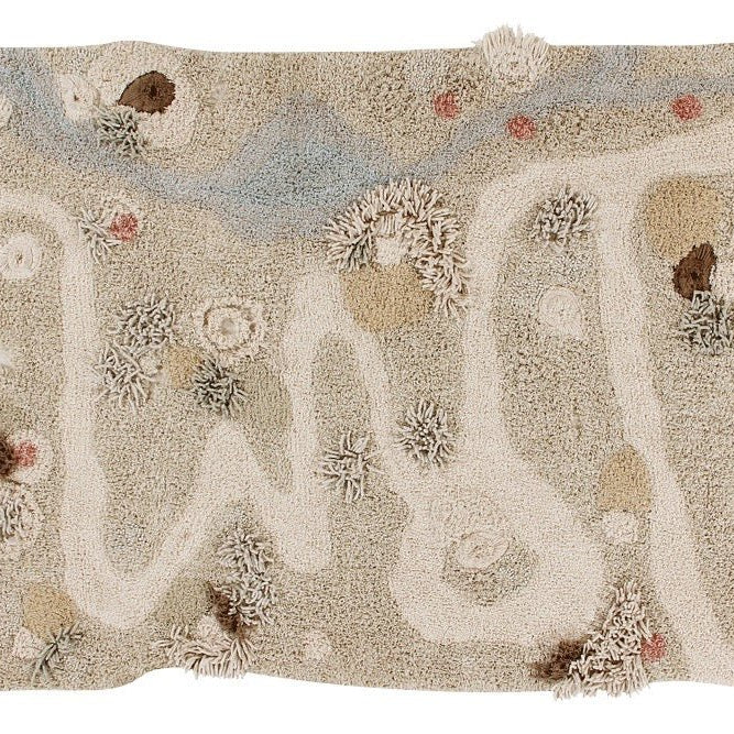 Washable Play Rug | Path of Nature - AlmaVidaKids