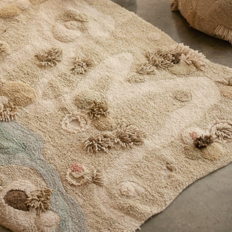 Washable Play Rug | Path of Nature - AlmaVidaKids
