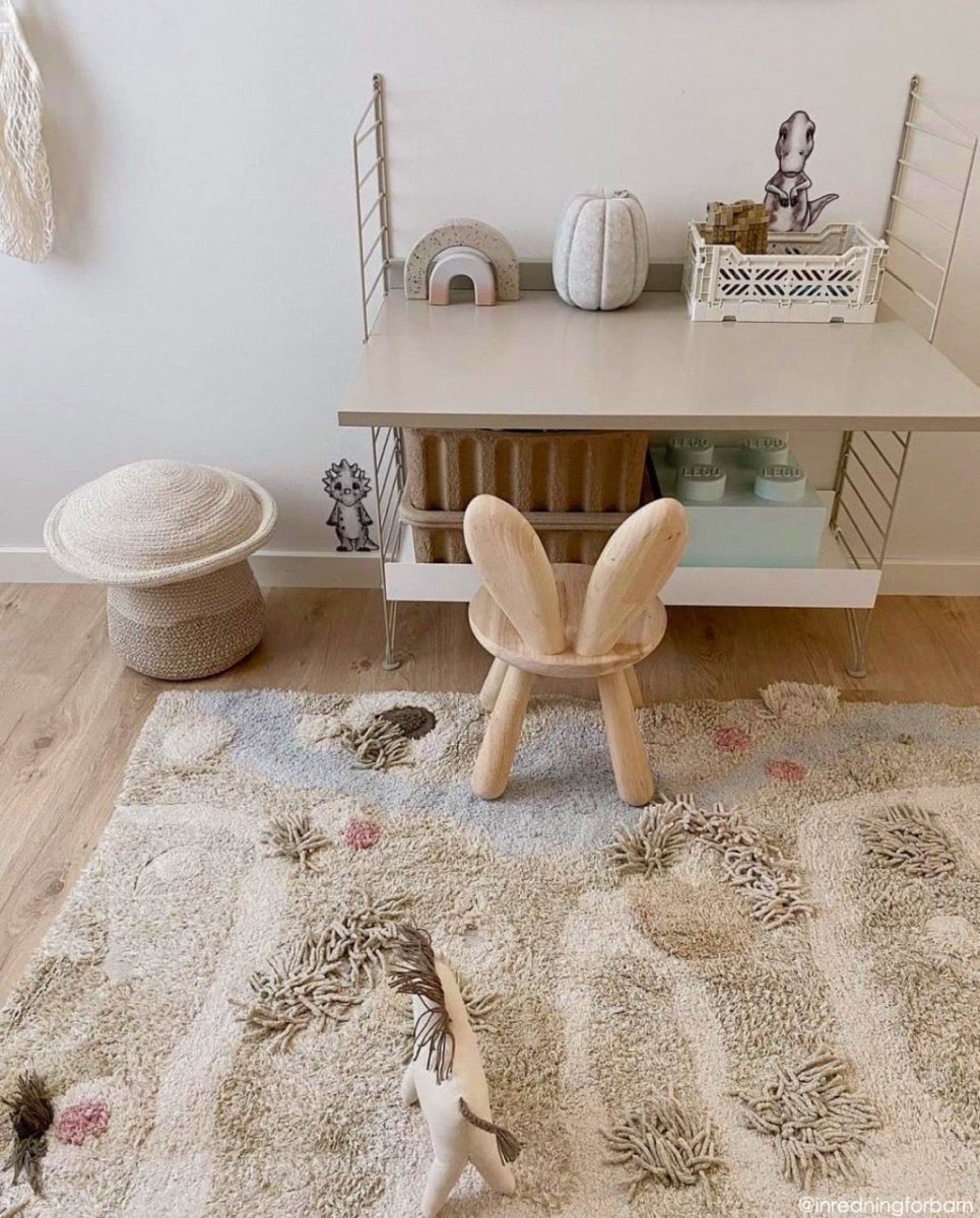 Washable Play Rug | Path of Nature - AlmaVidaKids