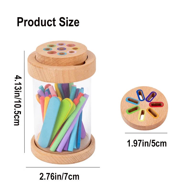 Woods™ - Educatief & Creatief - Kleur Sorteerspel - AlmaVidaKids