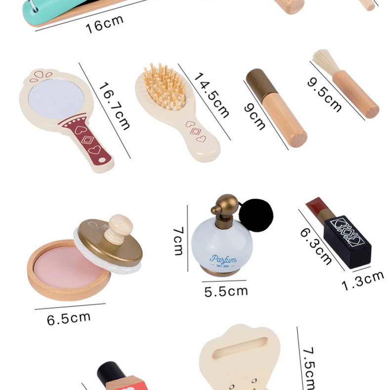 Woods – Fantasierijk & Duurzaam – Beauty Salon Speelset - AlmaVidaKids