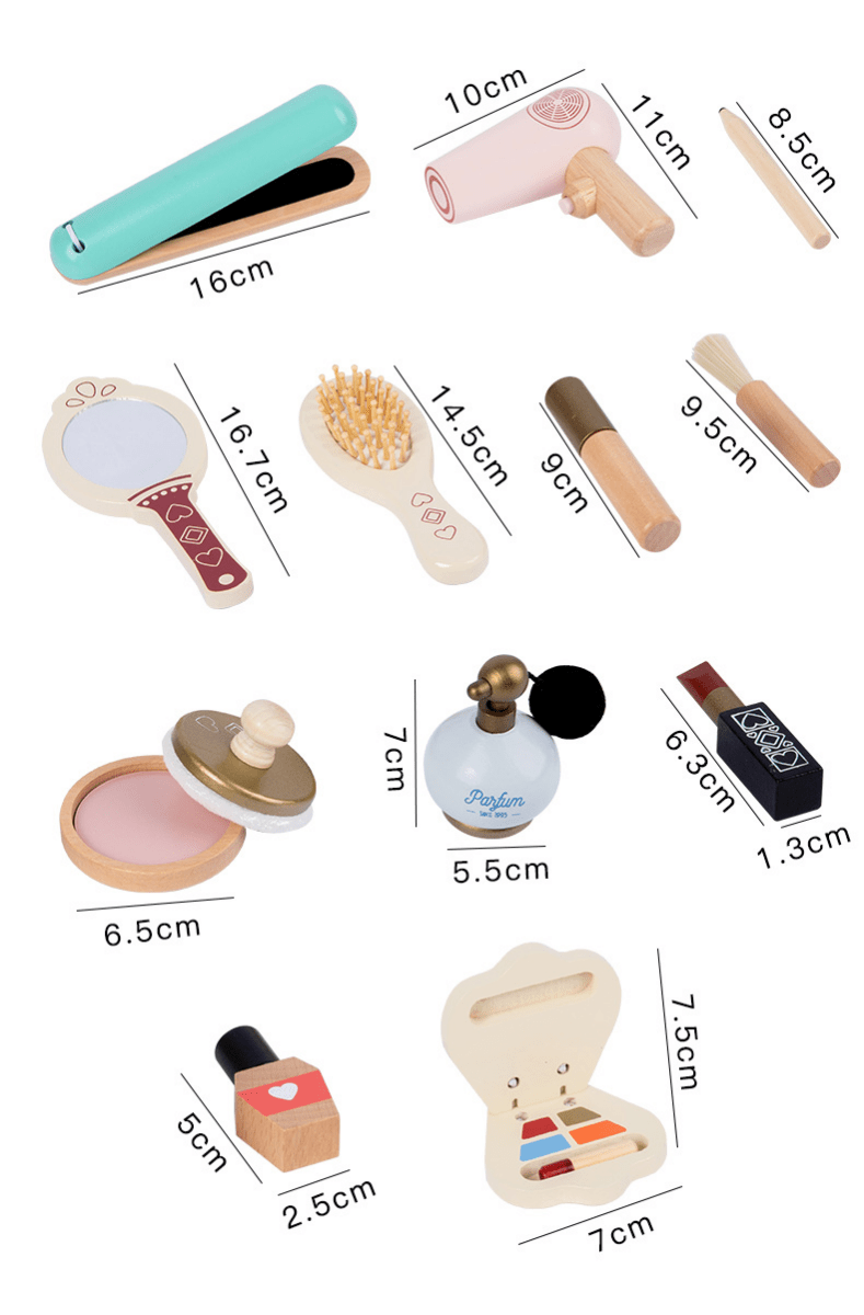 Woods – Fantasierijk & Duurzaam – Beauty Salon Speelset - AlmaVidaKids