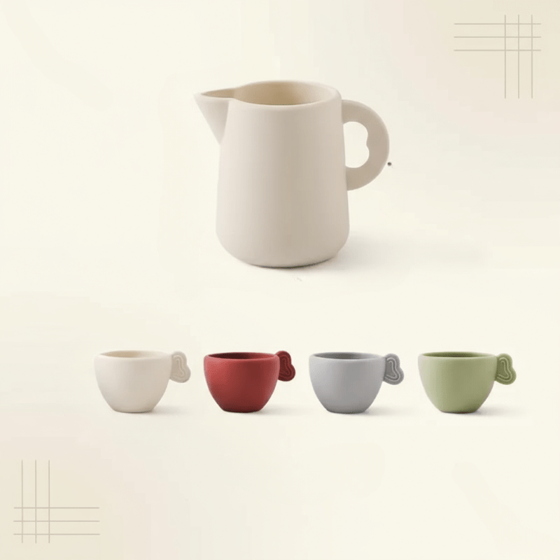 Woods – Leuk & Interactief – Houten Theeset voor Kinderen - AlmaVidaKids