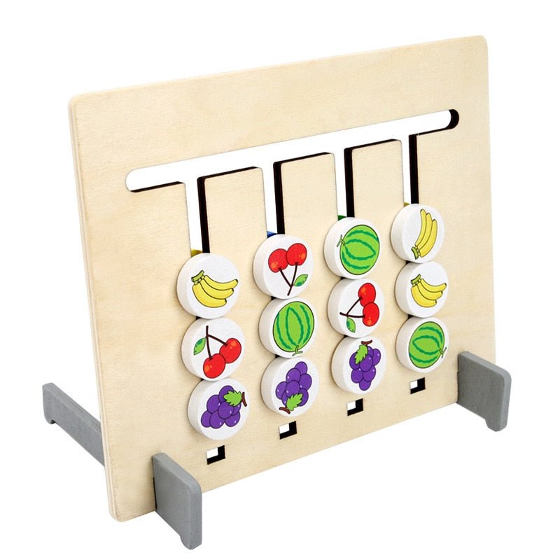 Woods™ | Logisch redeneren voor kinderen - Montessori sorteerpuzzel - AlmaVidaKids