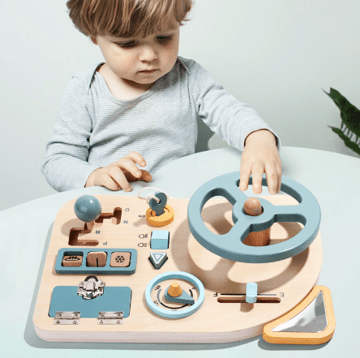 Woods™ - Stuur Avontuur - Montessori - stuurwiel - AlmaVidaKids