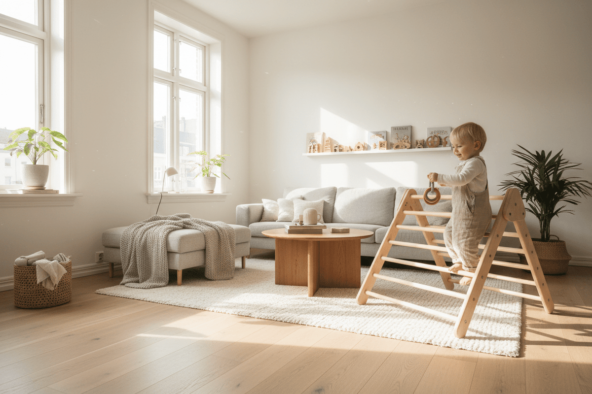 Setting Up a Pikler Play Space in a Small Home – AlmaVidaKids