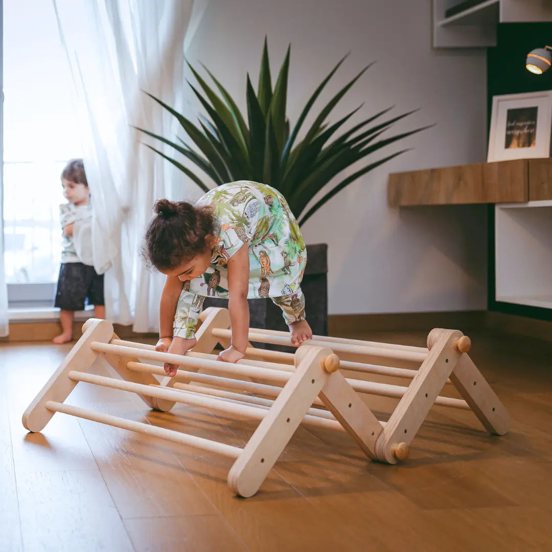 MOPITRI® • 4-segment Modifiable Climbing Triangle • Inspired by Emmi Pikler Ette Tete