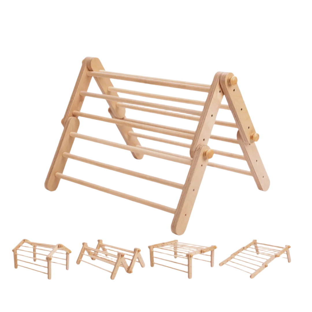 MOPITRI® • 4-segment Modifiable Climbing Triangle • Inspired by Emmi Pikler Ette Tete