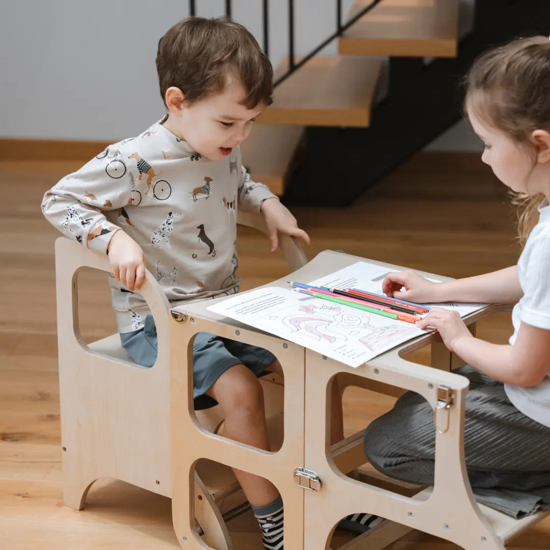 MIIMO® • Adjustable height step stool • Montessori inspired Ette Tete