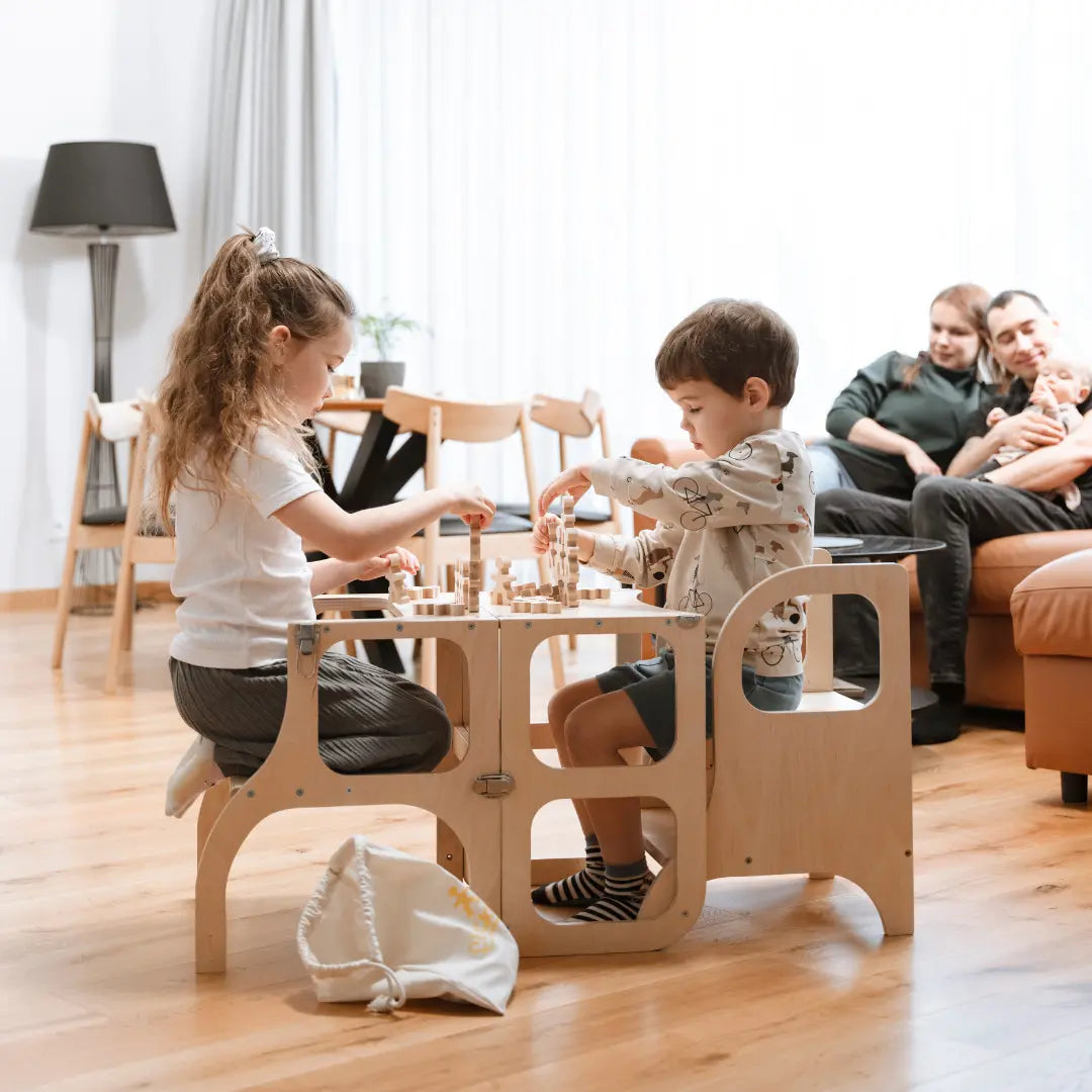 MIIMO® • Adjustable height step stool • Montessori inspired Ette Tete
