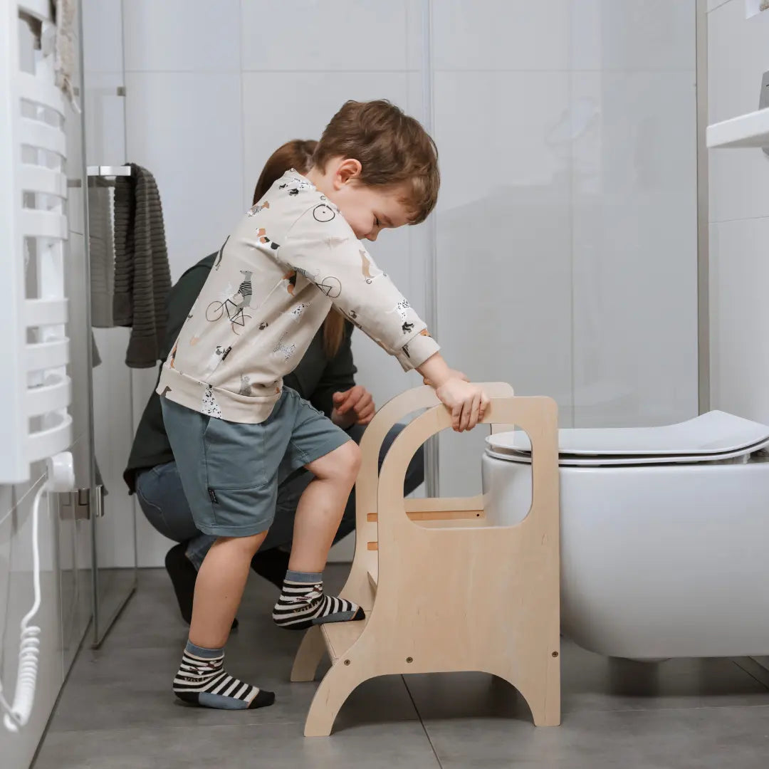MIIMO® • Adjustable height step stool • Montessori inspired Ette Tete