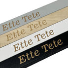 Personalization Ette Tete
