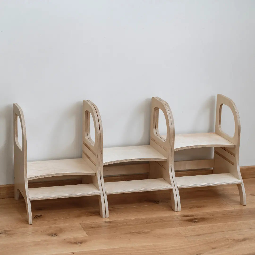 MIIMO® • Adjustable height step stool • Montessori inspired Ette Tete