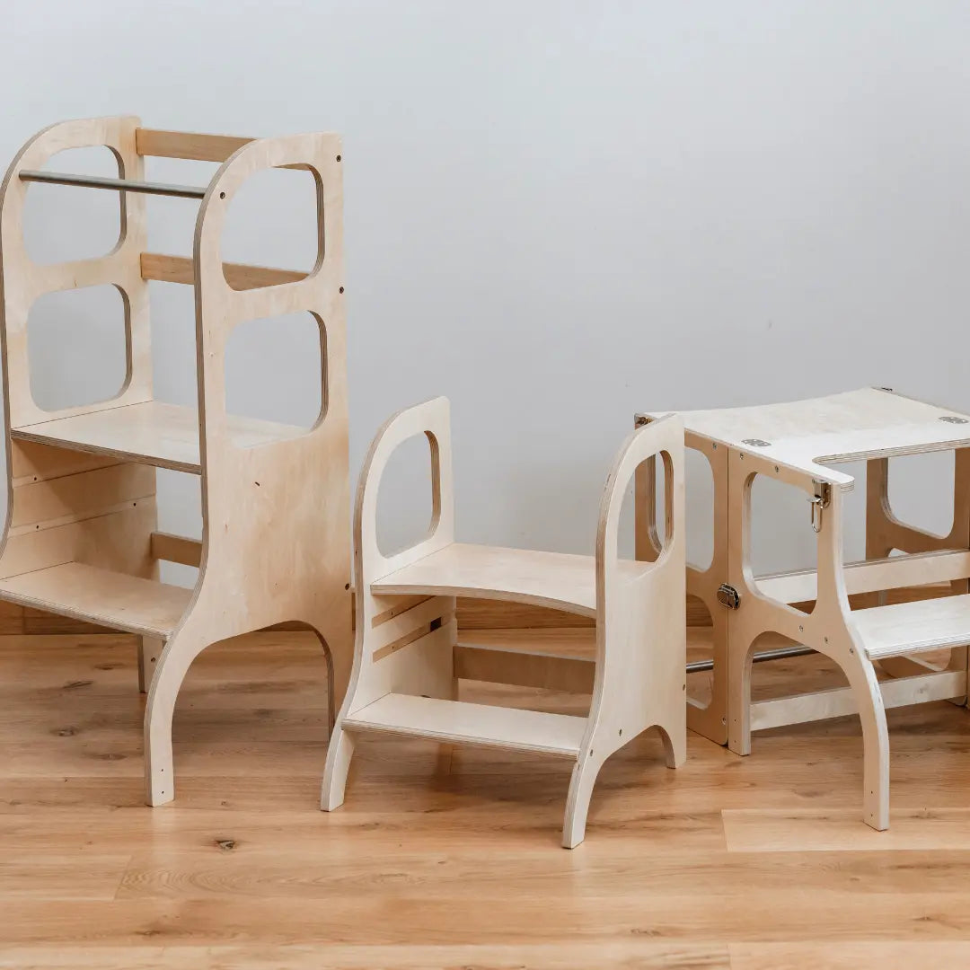MIIMO® • Adjustable height step stool • Montessori inspired Ette Tete