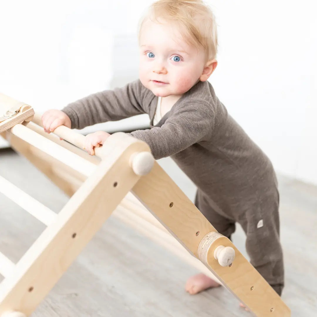 MOPITRI® • 4-segment Modifiable Climbing Triangle • Inspired by Emmi Pikler Ette Tete