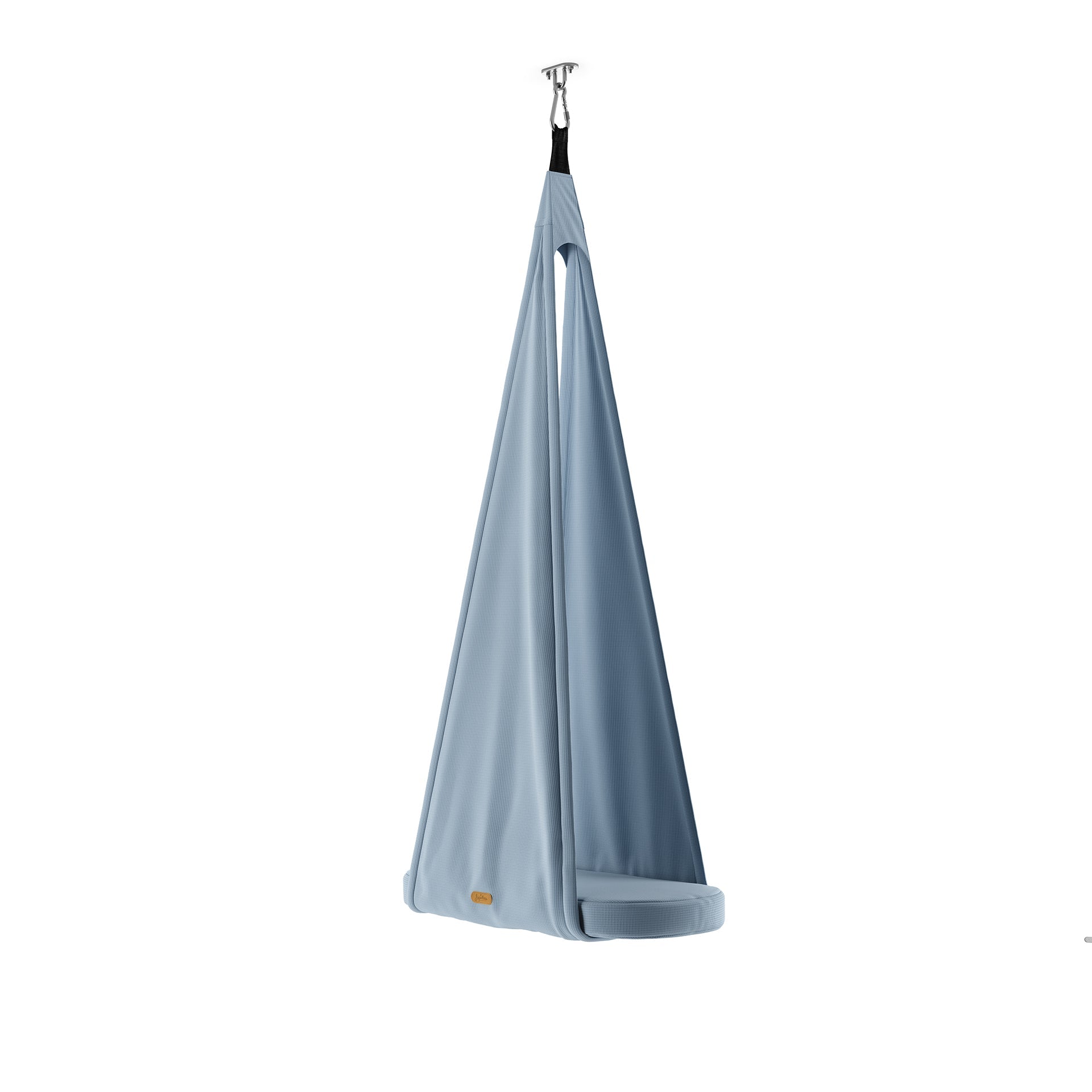 Light blue indoor fabric swing for children - Jupiduu Play and Chill Swing - AlmaVidaKids