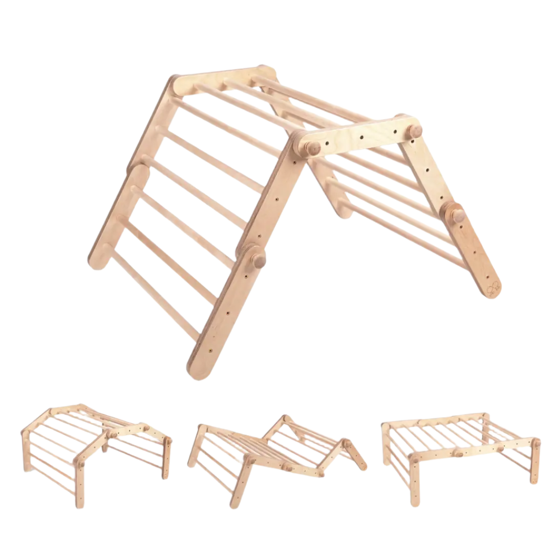 FIPITRI® • 5-segment Modifiable Climbing Frame • Inspired by Emmi Pikler Ette Tete